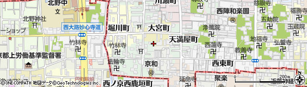 京都府京都市上京区行衛町493周辺の地図