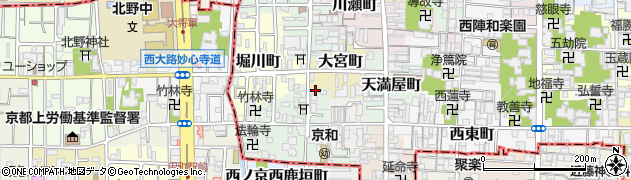 京都府京都市上京区行衛町470周辺の地図