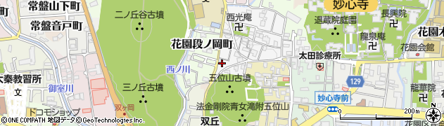 京都府京都市右京区花園宮ノ上町16周辺の地図