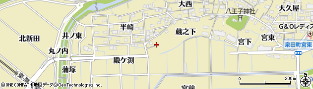 愛知県刈谷市泉田町半崎90周辺の地図