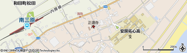 千葉県南房総市和田町海発1523周辺の地図