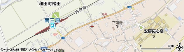 千葉県南房総市和田町海発1510周辺の地図