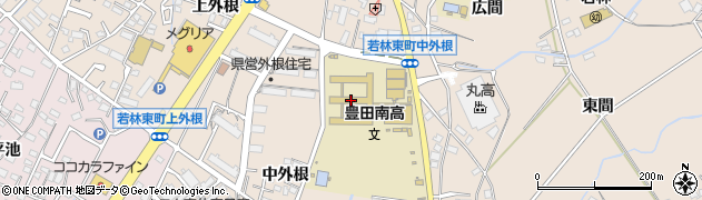 愛知県立豊田南高等学校周辺の地図