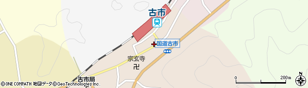 兵庫県丹波篠山市古市13周辺の地図
