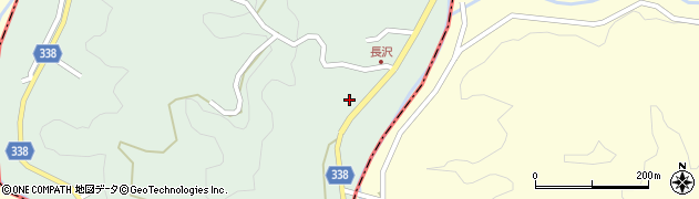 愛知県豊田市長沢町下屋敷周辺の地図