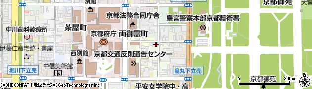 株式会社山田松香木店　京都本店周辺の地図