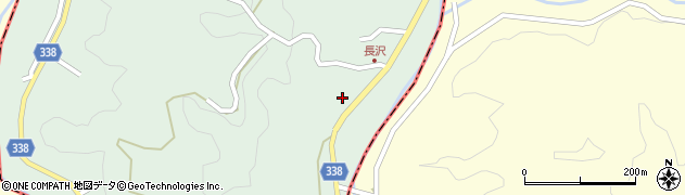 愛知県豊田市長沢町（下屋敷）周辺の地図