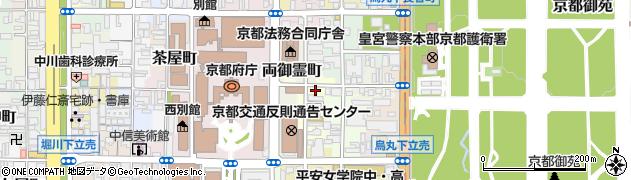 京都府京都市上京区西出水町116周辺の地図