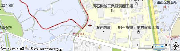 堀内商事株式会社　滋賀営業所周辺の地図