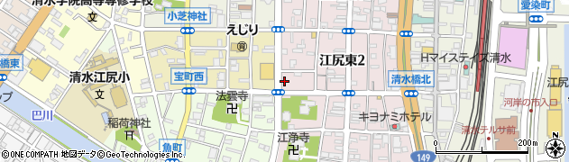 田中生花店周辺の地図