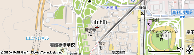 滋賀県大津市山上町15周辺の地図
