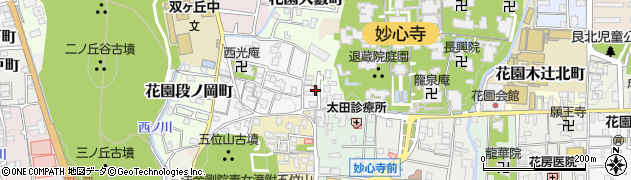 京都府京都市右京区花園宮ノ上町50周辺の地図