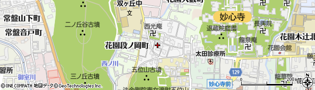 京都府京都市右京区花園宮ノ上町28周辺の地図