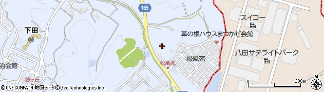 ファミリーマート湖南下田店周辺の地図