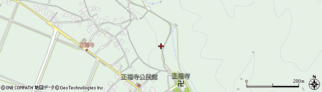 滋賀県湖南市正福寺周辺の地図