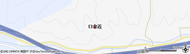 兵庫県佐用町（佐用郡）口金近周辺の地図