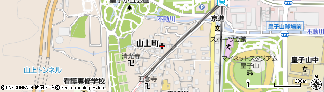 滋賀県大津市山上町9-16周辺の地図