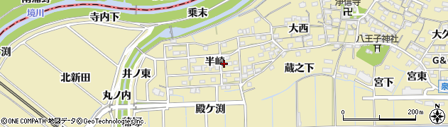 愛知県刈谷市泉田町半崎169周辺の地図