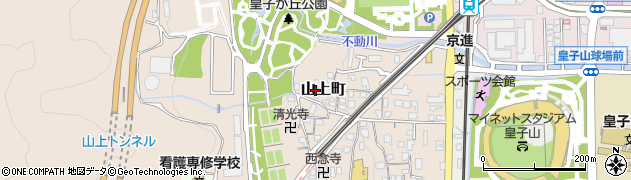 滋賀県大津市山上町16周辺の地図