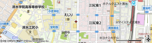 森田無線宝町店周辺の地図
