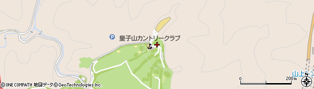 皇子山カントリークラブ周辺の地図