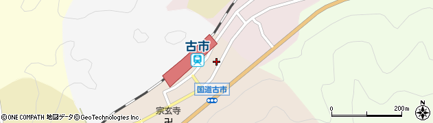 兵庫県丹波篠山市古市6周辺の地図