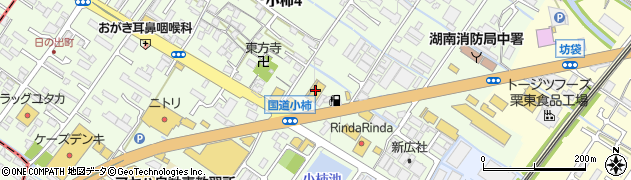 ジャパン栗東店周辺の地図