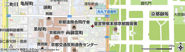 京都府京都市上京区近衛町37周辺の地図