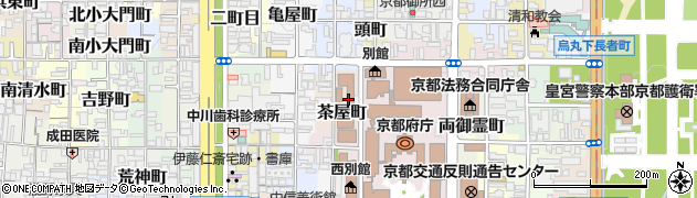 近畿農政局　生産部周辺の地図