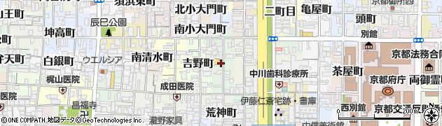京都府京都市上京区蛭子町周辺の地図