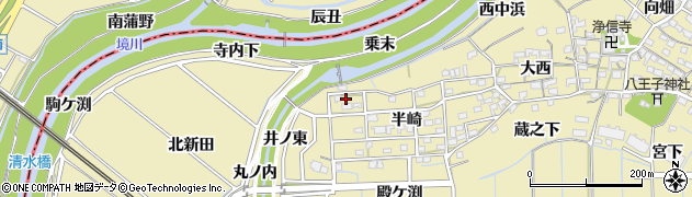 愛知県刈谷市泉田町半崎99周辺の地図