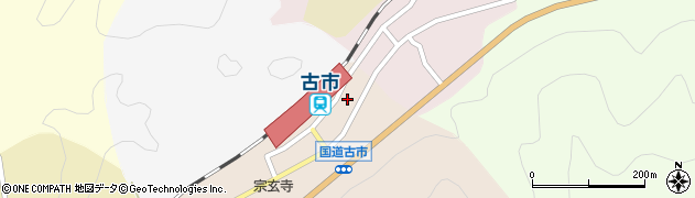 兵庫県丹波篠山市古市203周辺の地図
