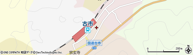 兵庫県丹波篠山市古市4周辺の地図