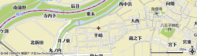 愛知県刈谷市泉田町半崎110周辺の地図