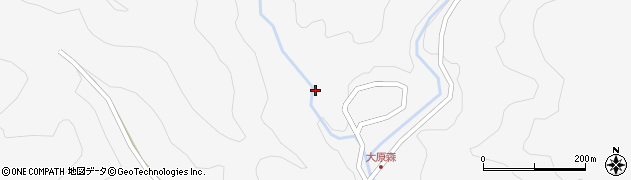 静岡県静岡市葵区大原2203周辺の地図