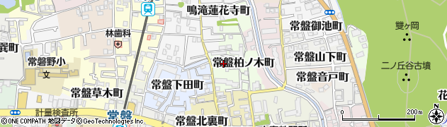 京都府京都市右京区常盤柏ノ木町3-11周辺の地図