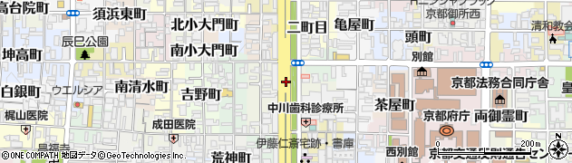 堀川下長者町周辺の地図