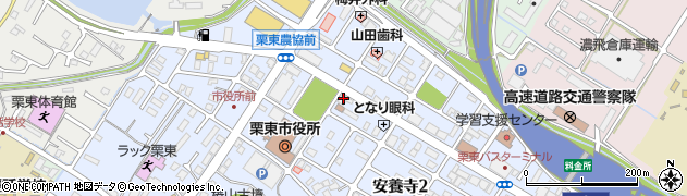京都信用金庫栗東支店周辺の地図