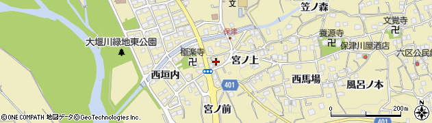 ＪＡ京都保津周辺の地図
