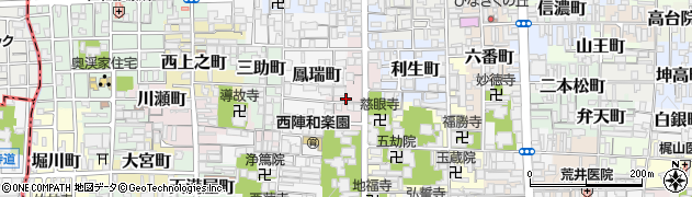 京都府京都市上京区三番町274周辺の地図