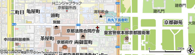 京都府京都市上京区近衛町29周辺の地図