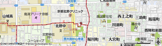 京都府京都市北区大将軍東鷹司町226周辺の地図