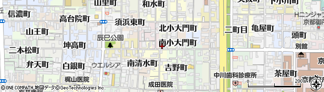 京都府京都市上京区藤五郎町611周辺の地図