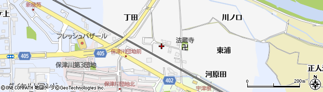 京都府亀岡市宇津根町土井ノ内周辺の地図