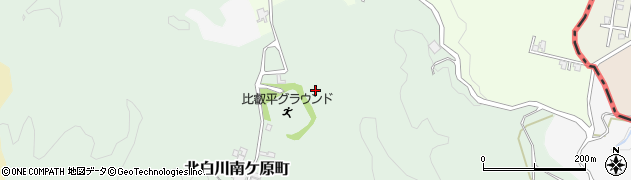 京都府京都市左京区北白川南ケ原町周辺の地図