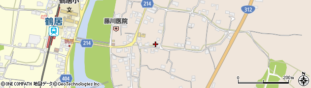 兵庫県神崎郡市川町屋形663周辺の地図