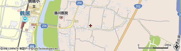 兵庫県神崎郡市川町屋形618周辺の地図