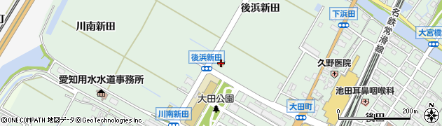 ローソン東海大田店周辺の地図