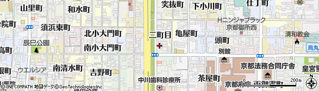 京都府京都市上京区二町目31周辺の地図