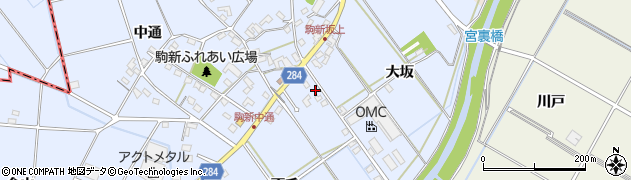 愛知県豊田市駒新町不毛14周辺の地図